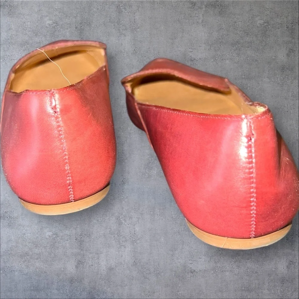Madewell Women's Red Loafers